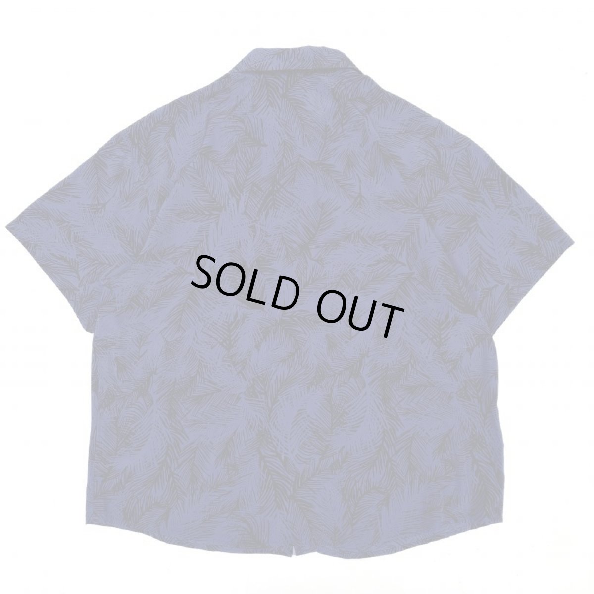 画像2: VARDE77 POLY ALOHA SHORT SLEEVE SHIRTS NAVY (2)