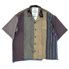 画像1: VARDE77 -MAKEOVER- VINTAGE SCARF SHORT SLEEVE SHIRTS　TYPE:C (1)