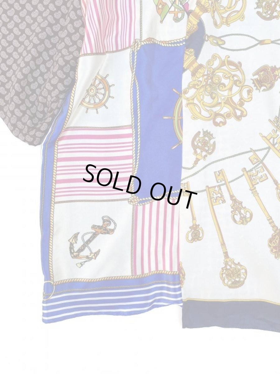 画像13: VARDE77 -MAKEOVER- VINTAGE SCARF SHORT SLEEVE SHIRTS　TYPE:C (13)