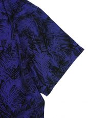 画像4: VARDE77 POLY ALOHA SHORT SLEEVE SHIRTS NAVY (4)