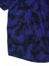 画像7: VARDE77 POLY ALOHA SHORT SLEEVE SHIRTS NAVY (7)