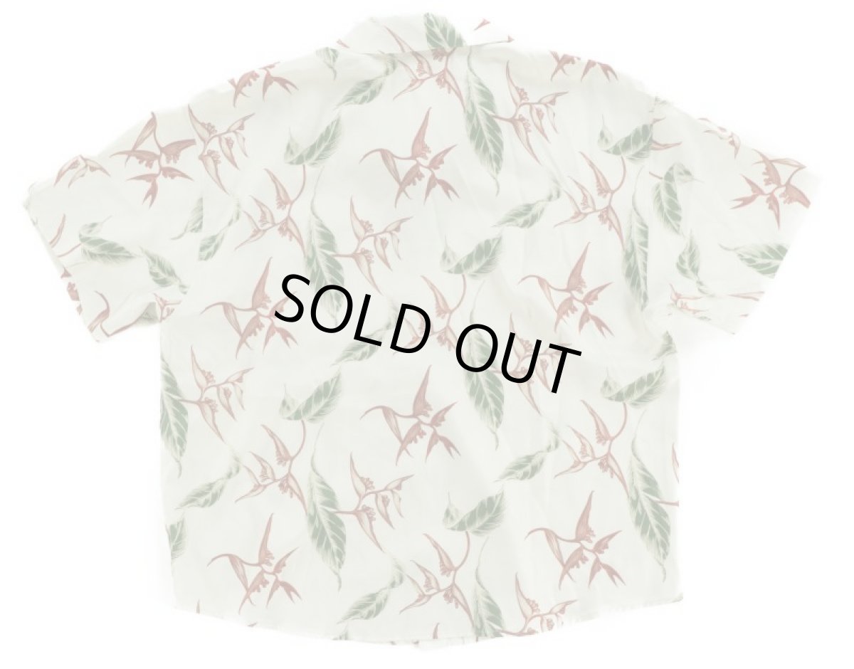 画像2: VARDE77 RAYON ALOHA SHORT SLEEVE SHIRTS WHITE (2)