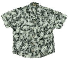 画像1: VARDE77 POLY ALOHA SHORT SLEEVE SHIRTS LIME (1)