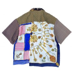 画像8: VARDE77 -MAKEOVER- VINTAGE SCARF SHORT SLEEVE SHIRTS　TYPE:C (8)