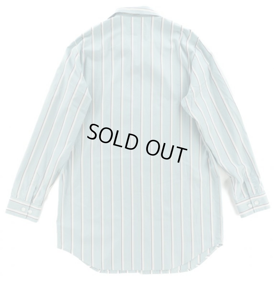 画像2: VARDE77 STRIPE LONG SHIRTS	 LIME (2)