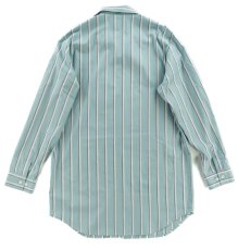 画像2: VARDE77 STRIPE LONG SHIRTS	 LIME (2)