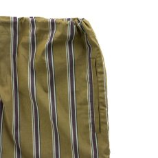 画像3: VARDE77 STRIPE PAJAMA PANTS BROWN (3)