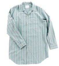 画像1: VARDE77 STRIPE LONG SHIRTS	 LIME (1)