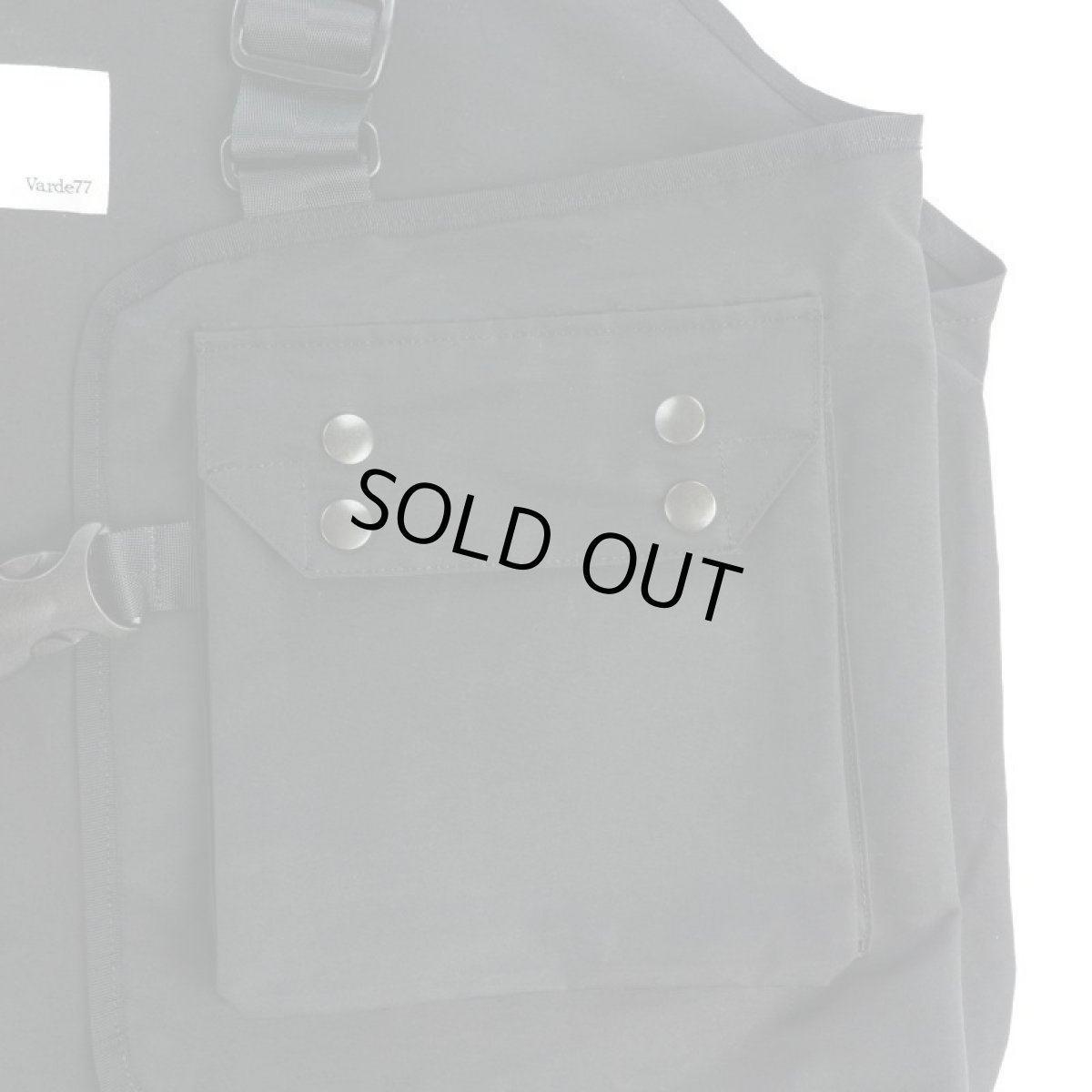 画像3: VARDE77   STREET HUNTING VEST BLACK (3)