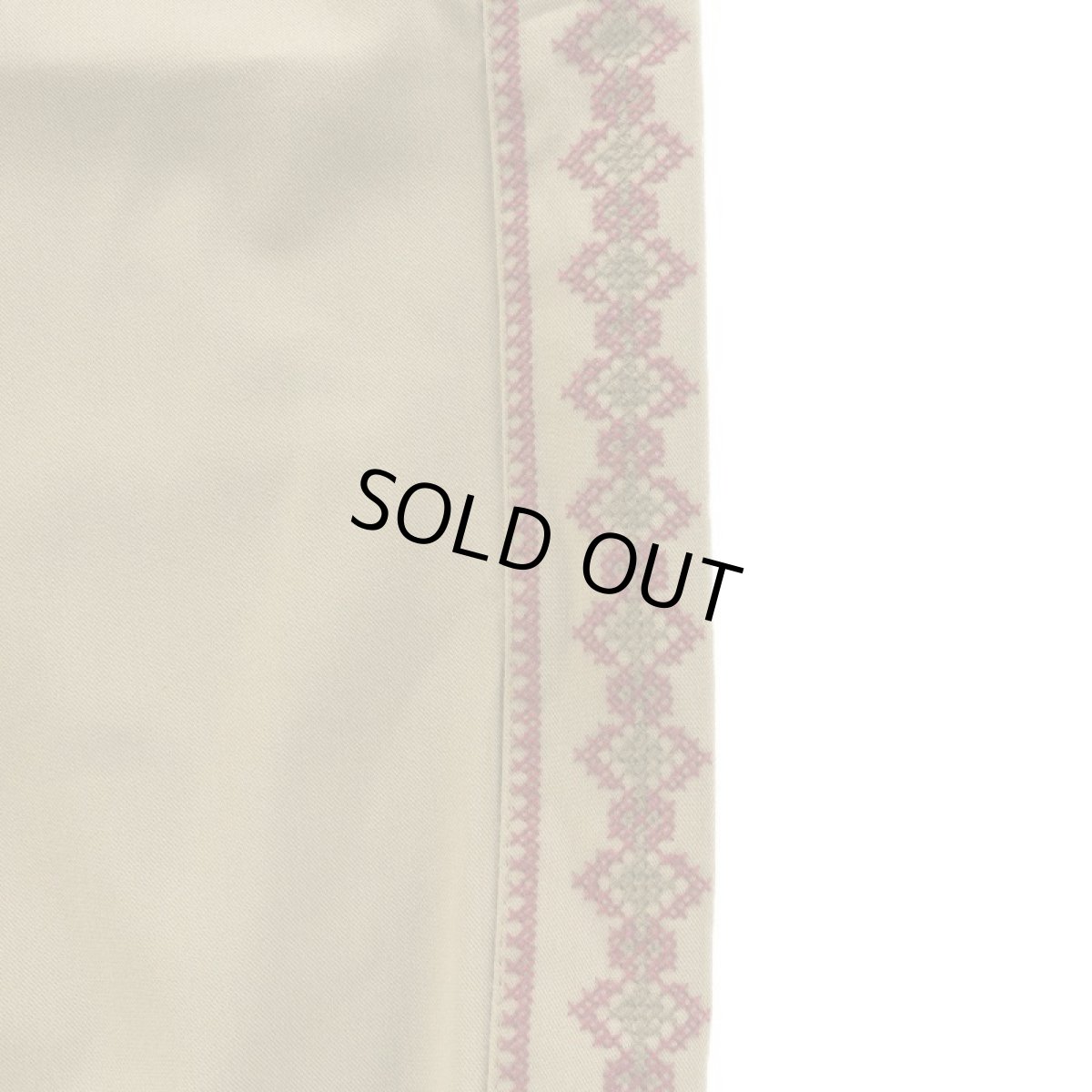 画像5: VARDE77 STICH LINE EASY PANTS BEIGE (5)