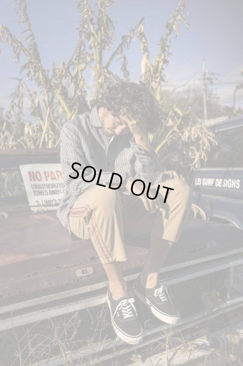 画像8: VARDE77 STICH LINE EASY PANTS BEIGE (8)