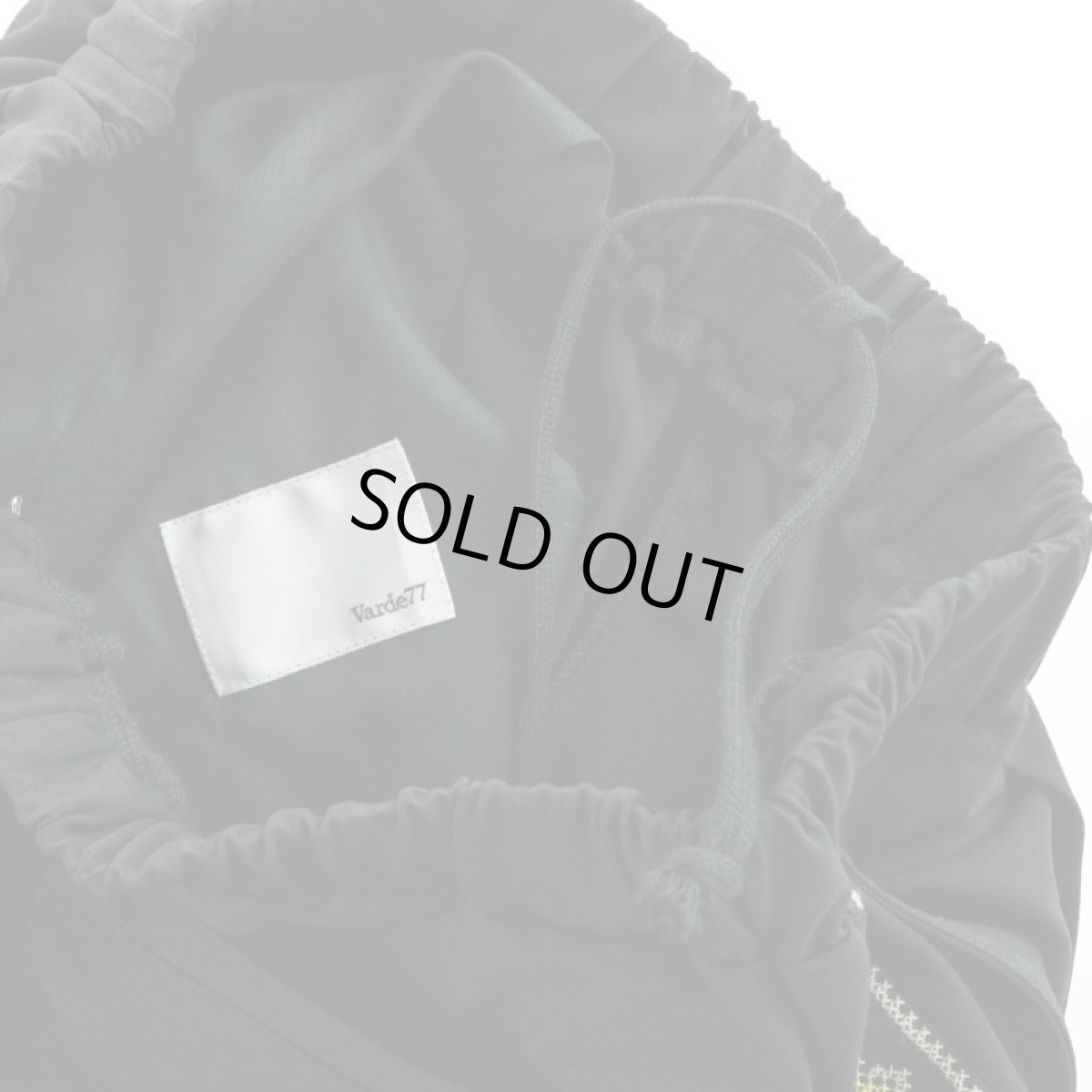 画像8: VARDE77 STICH LINE EASY PANTS BLACK (8)