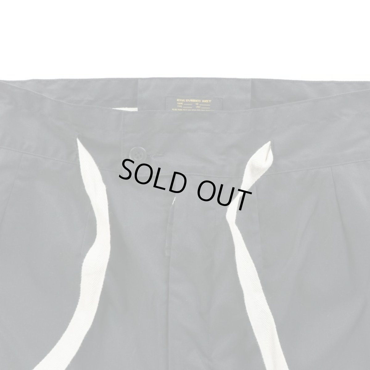 画像3: VARDE77 RAF 50'S EASY PANTS  BLACK (3)