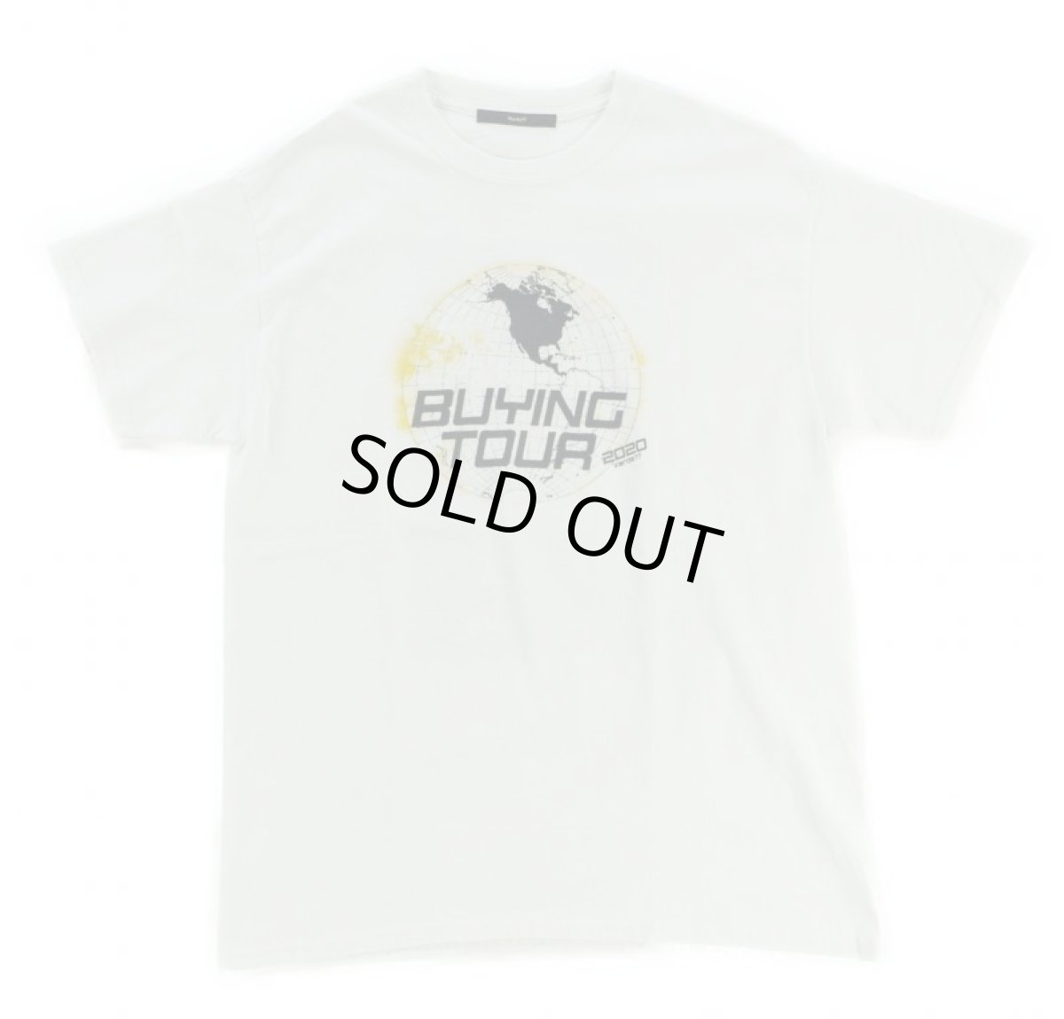 画像1: VARDE77 BUYING TOUR T-SHIRTS WHITE (1)