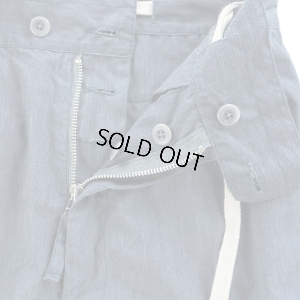 画像3: VARDE77 RAF 50'S EASY PANTS  NAVY (3)