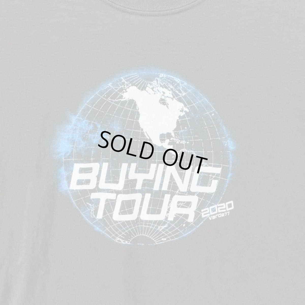 画像3: VARDE77 BUYING TOUR T-SHIRTS CHARCOAL GRAY (3)