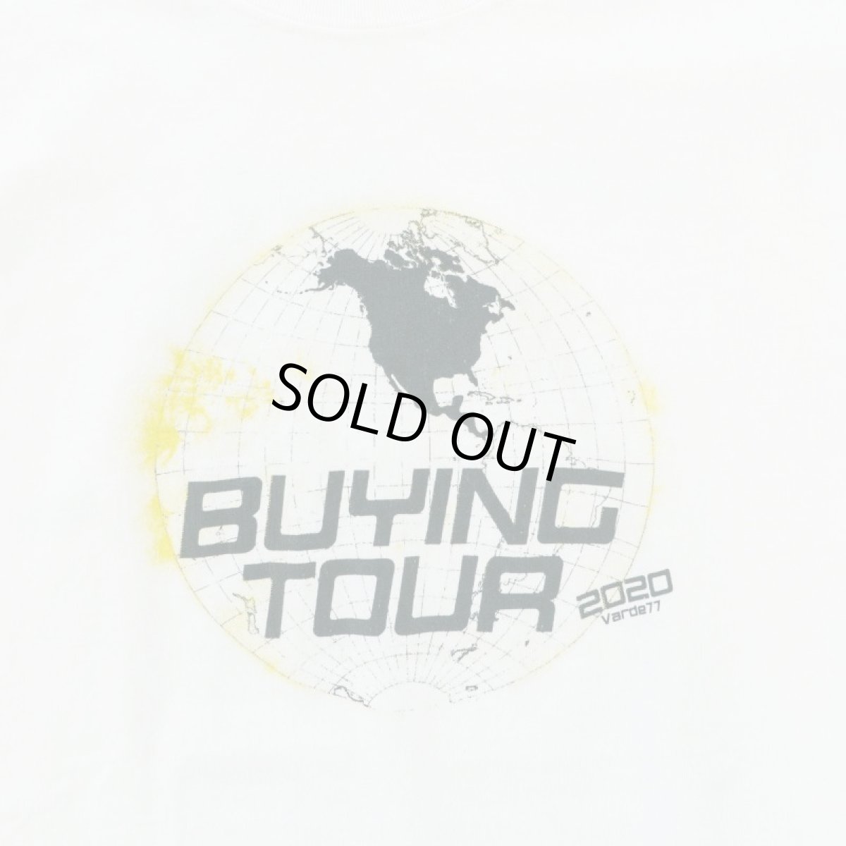 画像3: VARDE77 BUYING TOUR T-SHIRTS WHITE (3)