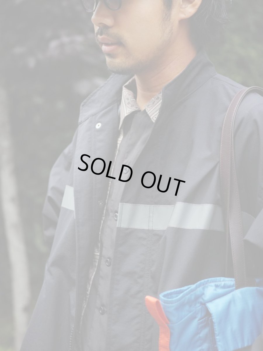 画像8: VARDE77  KUDOS 51 REFLECT COAT　BLACK (8)