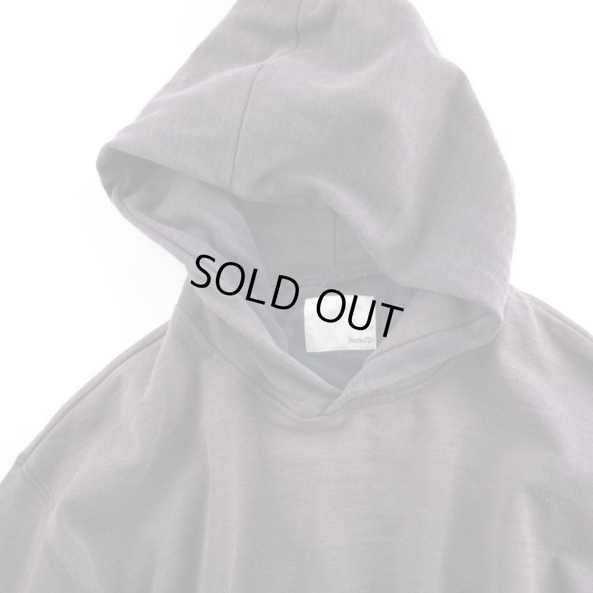 画像2: VARDE77 FADED SWEAT PARKA NAVY PURPLE (2)