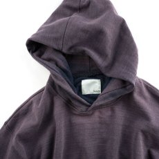 画像2: VARDE77 FADED SWEAT PARKA NAVY PURPLE (2)