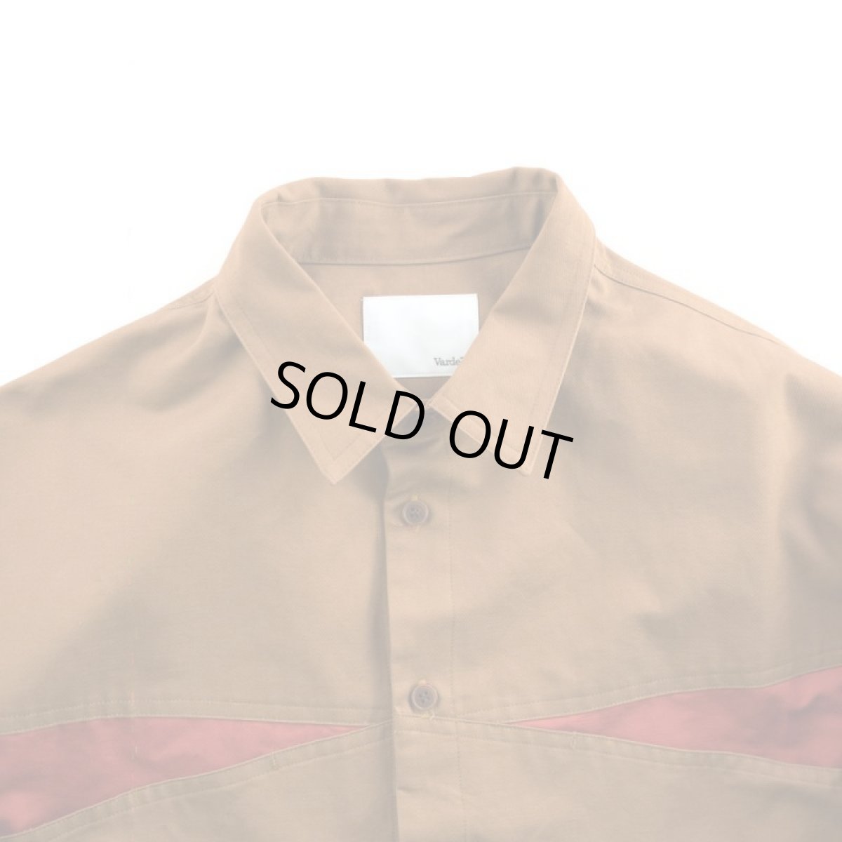 画像2: VARDE77 WIDE CUTBACK SHIRTS BROWN (2)