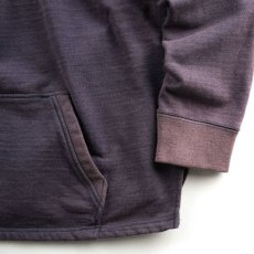 画像3: VARDE77 FADED SWEAT PARKA NAVY PURPLE (3)