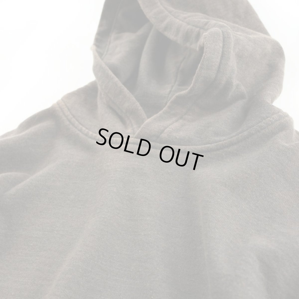 画像4: VARDE77 FADED SWEAT PARKA CHARCOAL BROWN  (4)