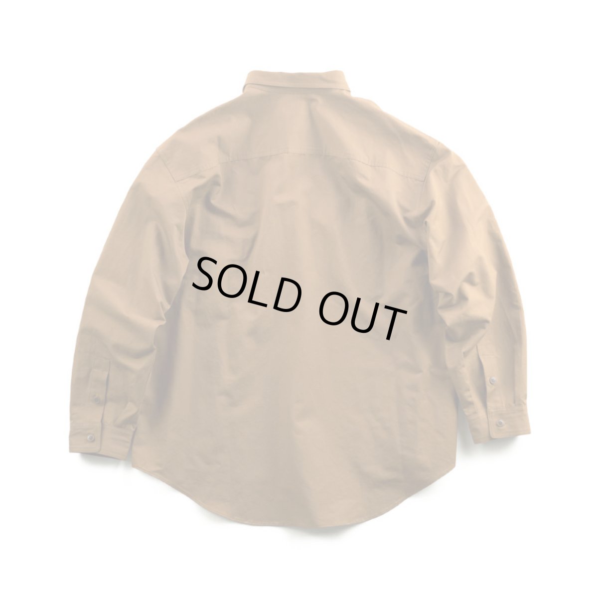 画像6: VARDE77 WIDE CUTBACK SHIRTS BROWN (6)