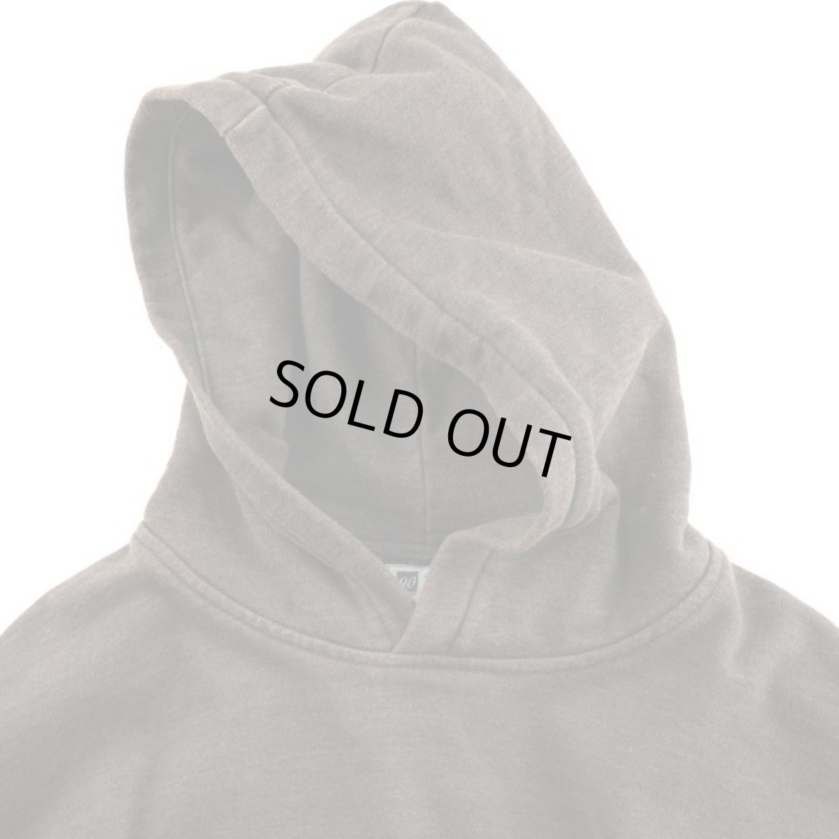 画像3: VARDE77 FADED SWEAT PARKA CHARCOAL BROWN  (3)