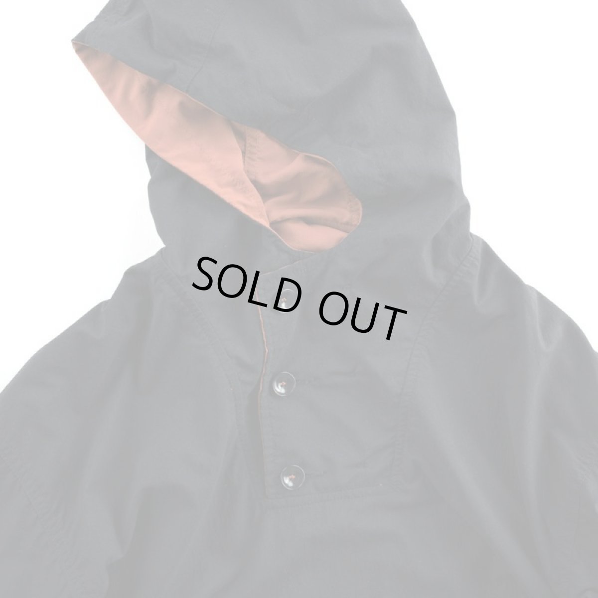 画像2: VARDE77 MOUNTAIN TROOPS REVERSIBLE PARKA BLACK&VERMILLION  (2)