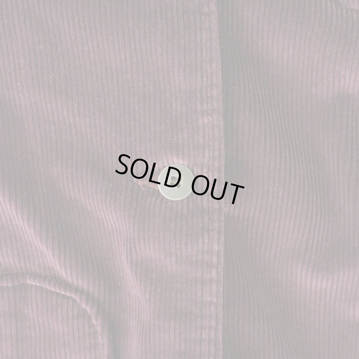 画像5: VARDE77 3 BUTTON  CORDUROY JACKET WINE RED (5)