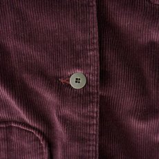 画像5: VARDE77 3 BUTTON  CORDUROY JACKET WINE RED (5)