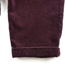 画像4: VARDE77 2TAC CORDUROY PANTS WINE RED (4)