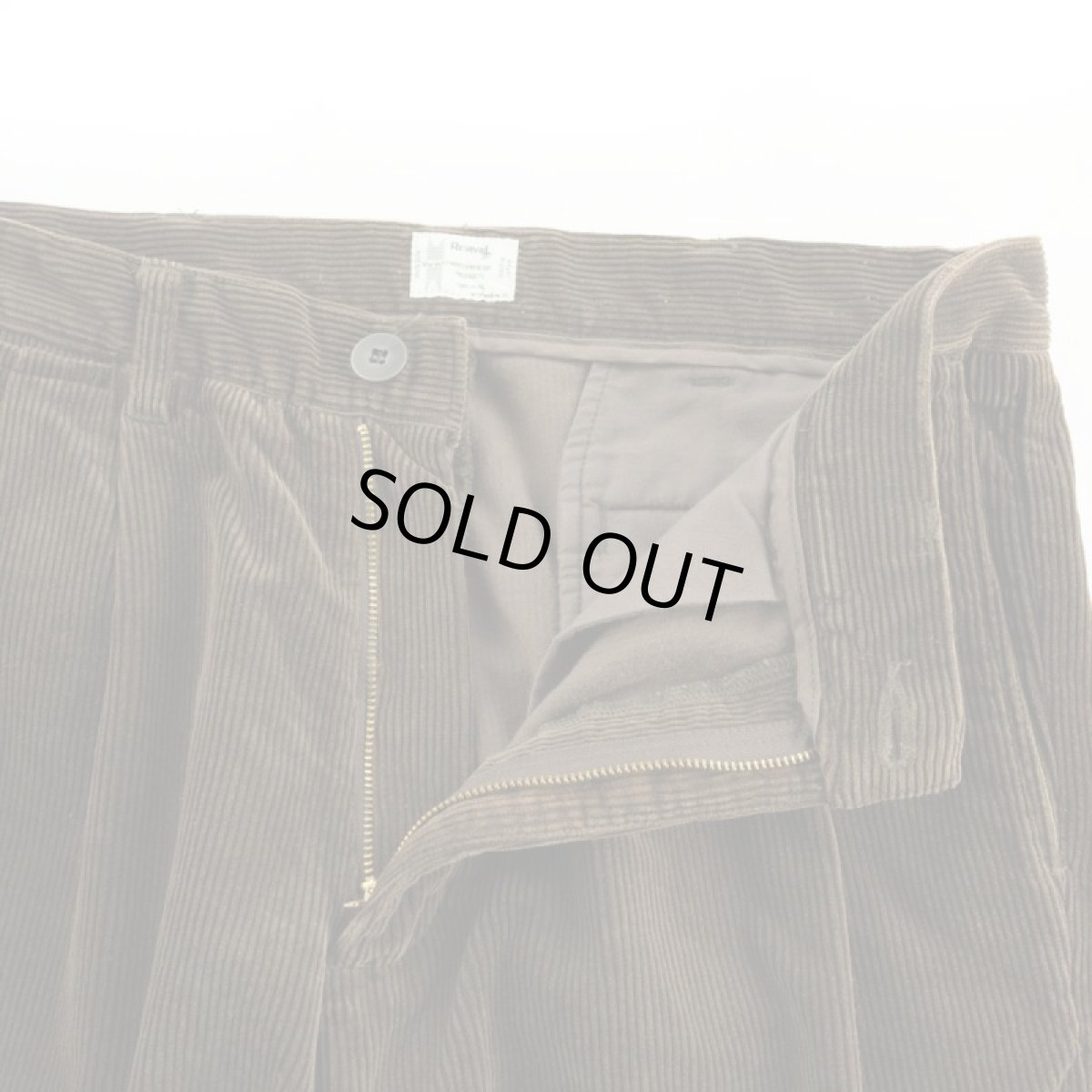 画像4: VARDE77 2TAC CORDUROY PANTS BROWN (4)