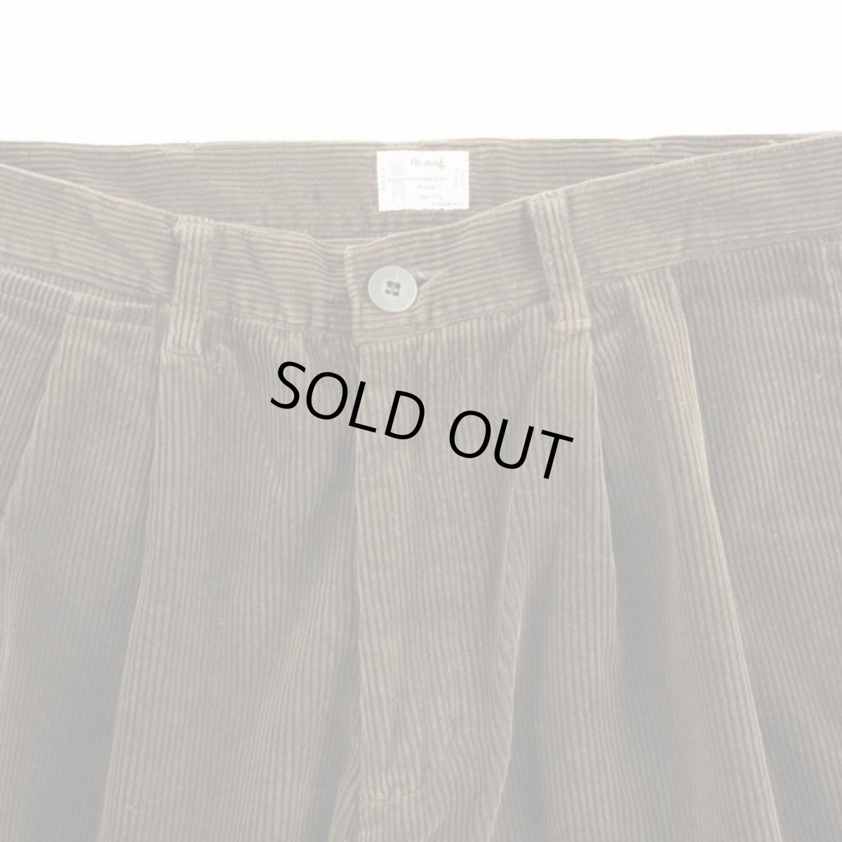 画像2: VARDE77 2TAC CORDUROY PANTS BROWN (2)
