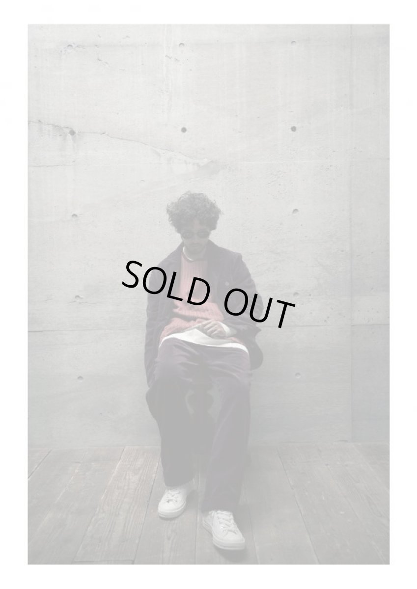 画像12: VARDE77 3 BUTTON  CORDUROY JACKET WINE RED (12)