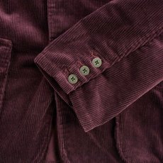 画像6: VARDE77 3 BUTTON  CORDUROY JACKET WINE RED (6)