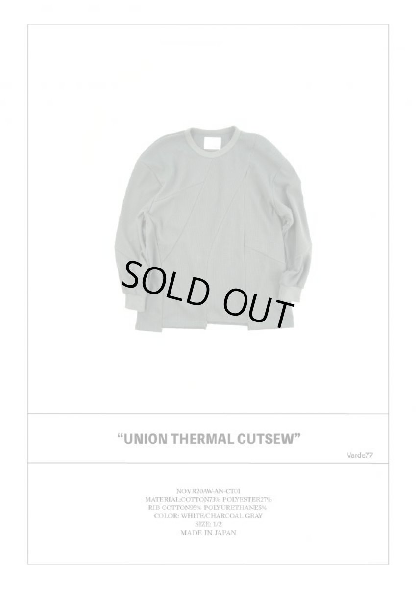 画像7: VARDE77 UNION THERMAL CUTSE CHACOAL (7)