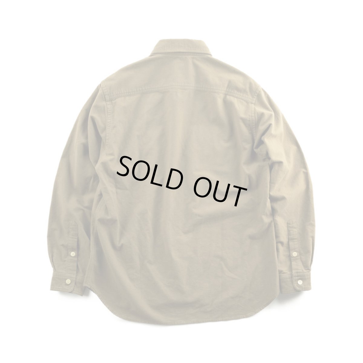 画像7: VARDE77 EYE SOLID FLANNEL SHIRTS BROWN (7)