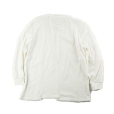 画像4: VARDE77 UNION THERMAL CUTSEW WHITE (4)