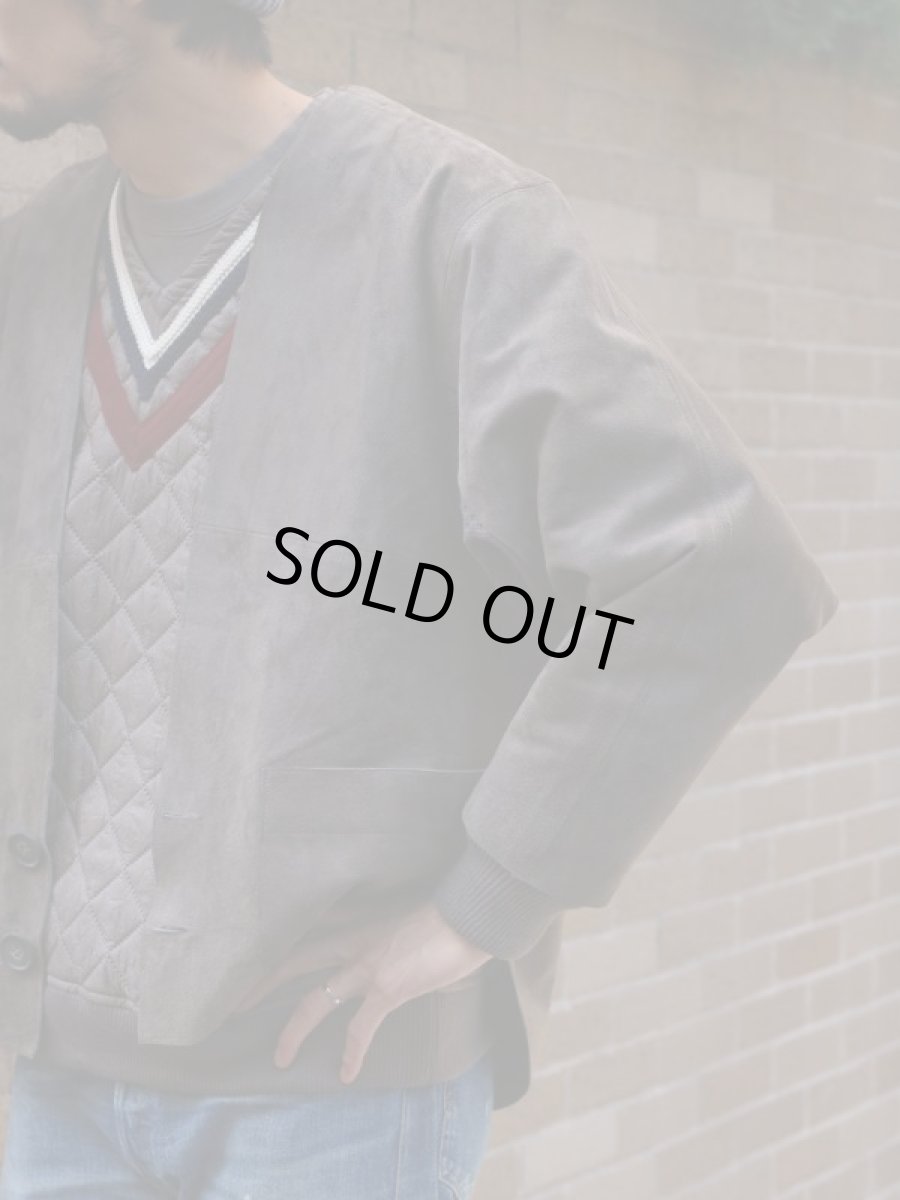 画像9: VARDE77 PIG LEATHER DESIGN CARDIGAN (9)