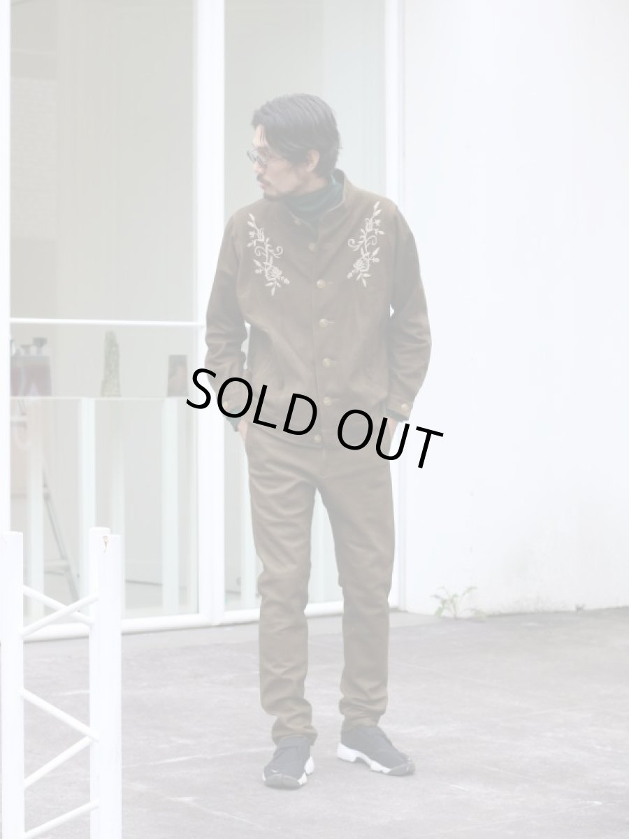 画像2: VARDE77 NUBUCK LEATHER PANTS (2)