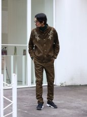 画像8: NUBUCK LEATHER EMBROIDERED JACKET (8)