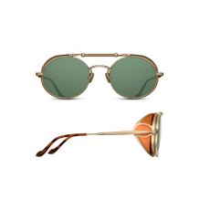 画像1: MATSUDA EYEWEAR  2809H antique gold orange  (1)