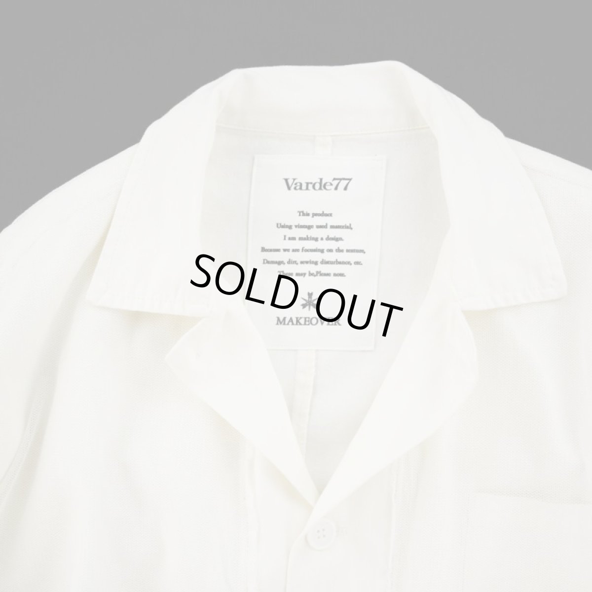 画像3: WHITE&WHITE DOCTOR COAT (3)