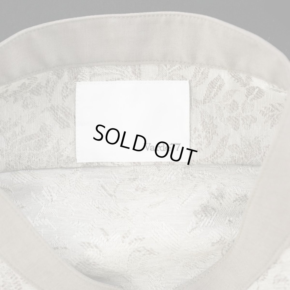 画像5: JACQUARD SEMI LONG SHIRTS  (5)