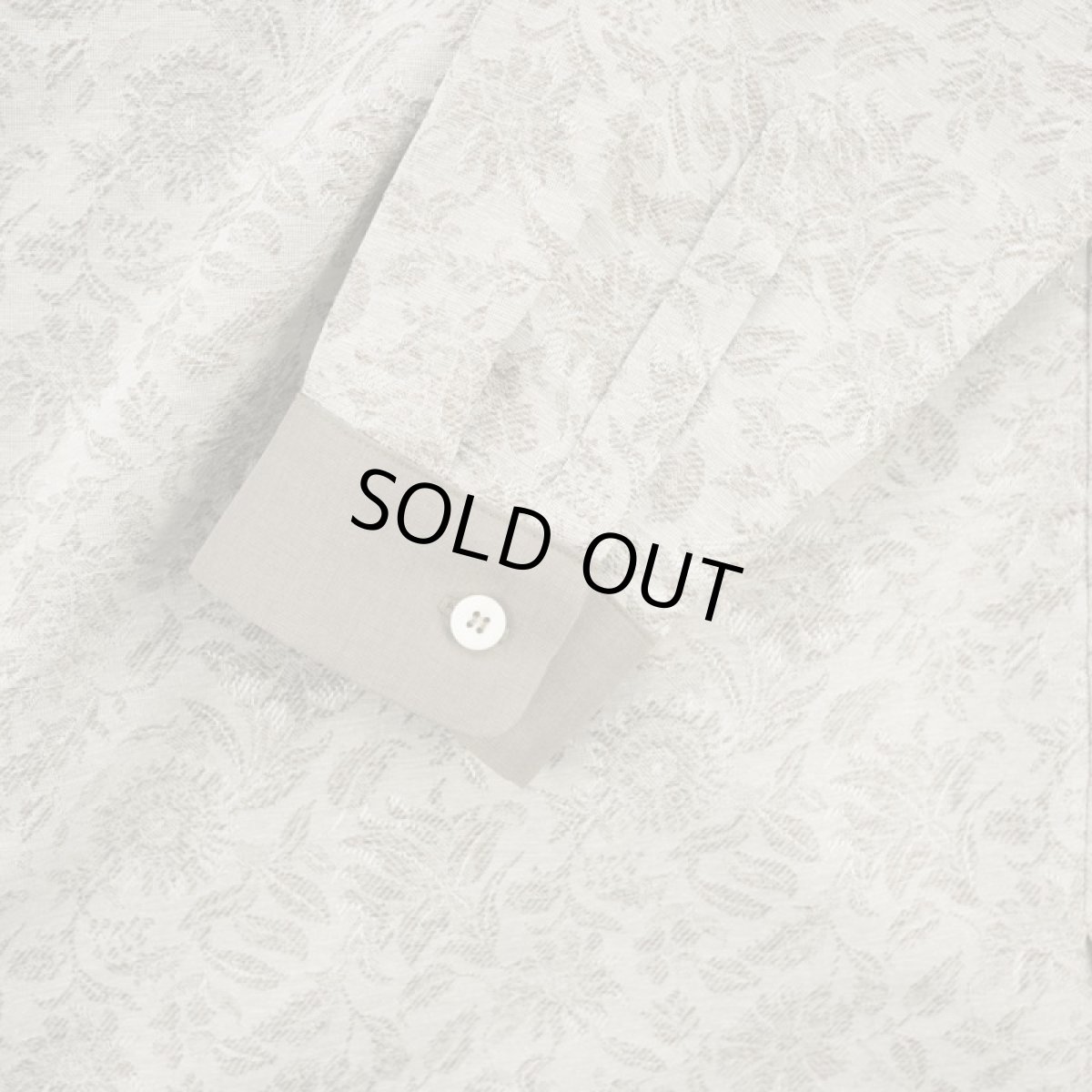 画像6: JACQUARD SEMI LONG SHIRTS  (6)