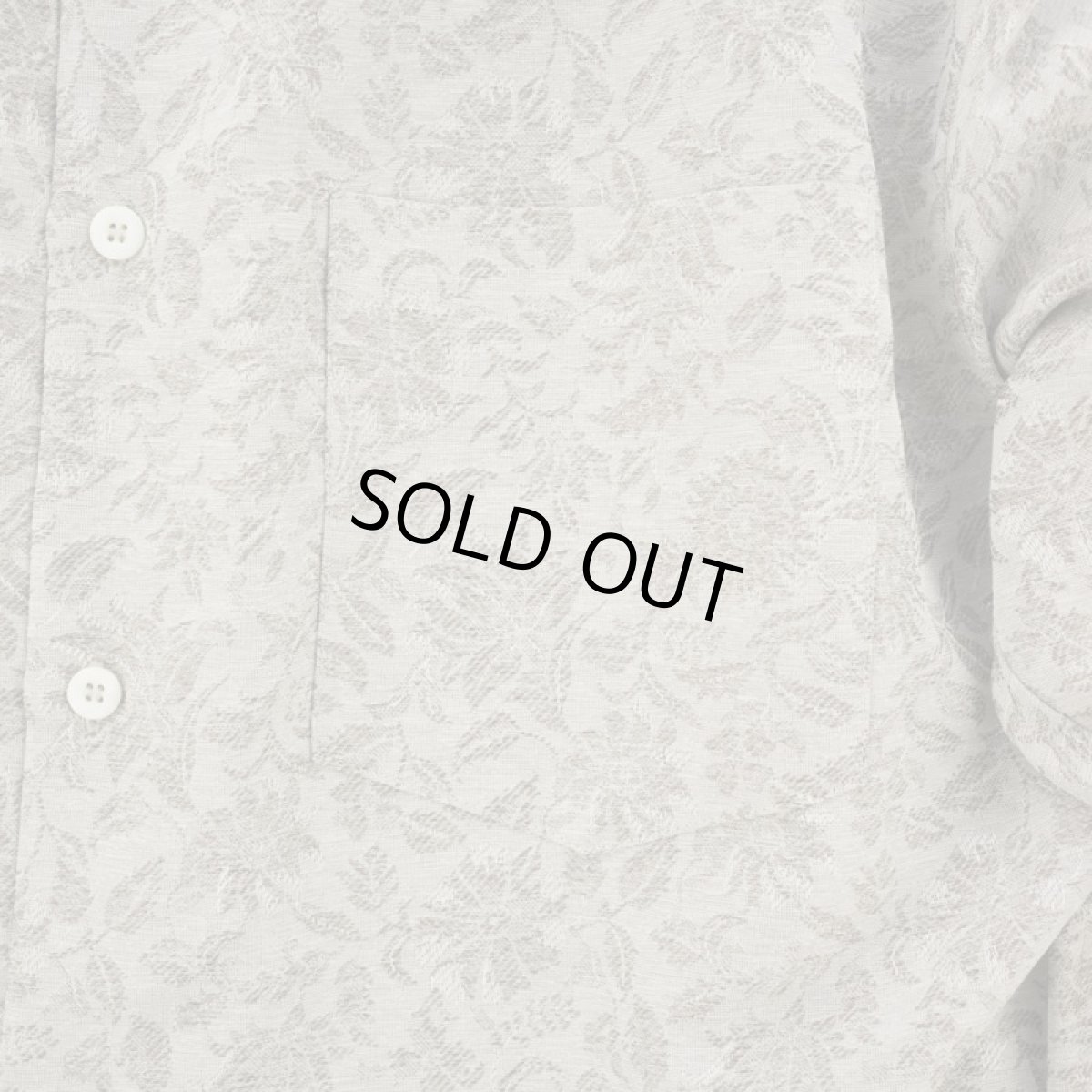 画像4: JACQUARD SEMI LONG SHIRTS  (4)