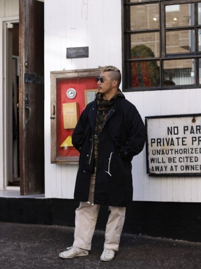 画像1: INNOCENCE LAYERED MODS COAT black