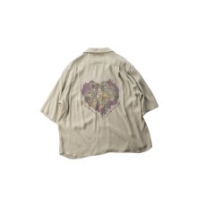 画像2: JUNKIE HEART BOWLING SHIRTS 5- SLEEVE (2)